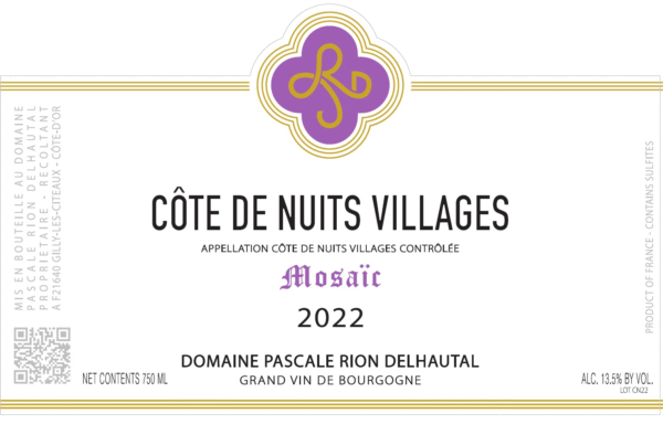 Côte de Nuits Village “Mosaïc”