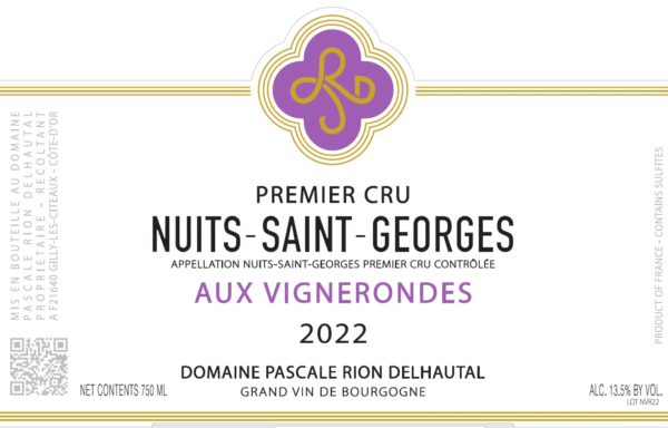 Nuits-Saint-Georges 1er Cru “Aux Vignerondes”